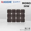 MONO-30W solar panels, monocrystalline solar panels, solar panels, photovoltaic panel solar panels details Picture